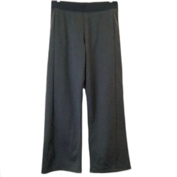 Under Armour Pants Women Size M Grey Cold Gear Pull-on Elastic Waist - Picture 1 of 7